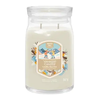 Yankee Candle Signature Vanilla Flurries Geurkaars Large