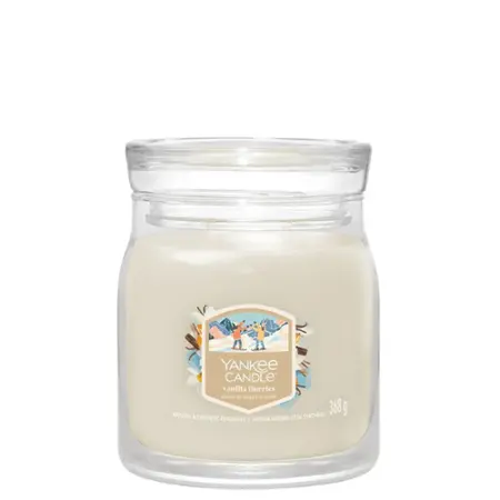 Yankee Candle Signature Vanilla Flurries Geurkaars Medium