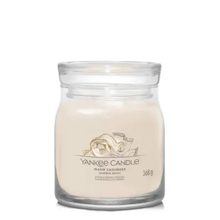 Yankee Candle Signature Warm Cashmere Medium Jar