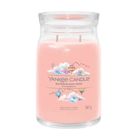 Yankee Candle Signature Watercolour Skies Large Jar