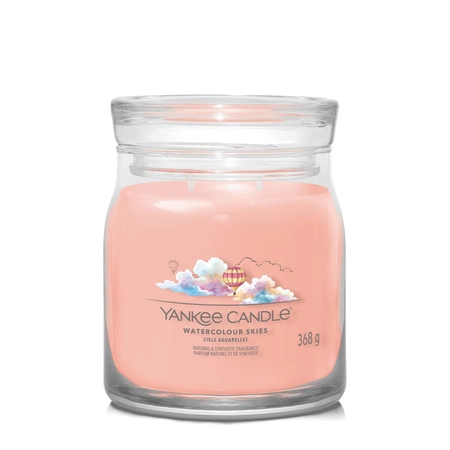 Yankee Candle Signature Watercolour Skies Medium Jar