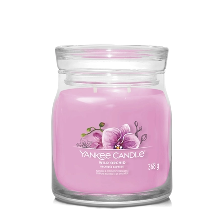 Yankee Candle Signature Wild Orchid Medium Jar