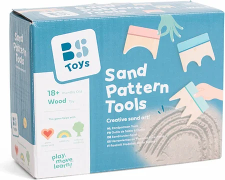 BS Toys Zandpatroon Kammen – FSC Hout – Vanaf 18 maanden