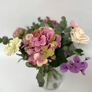 Zijden Boeket Klassiek 50cm - afbeelding 3
