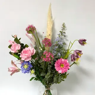 Zijden Plukboeket 90cm - afbeelding 2