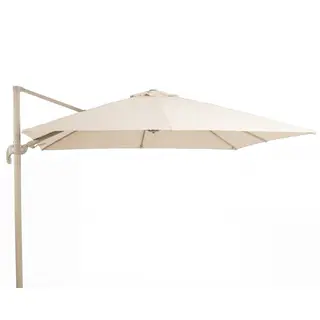 Zweefparasol Banús - Tierra Outdoor - 300 x 300 cm Champagne - Excl. voet
