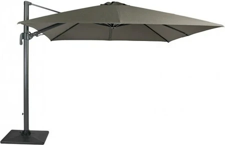 Zweefparasol Banús - Tierra Outdoor - 300 x 300 cm Donkergrijs