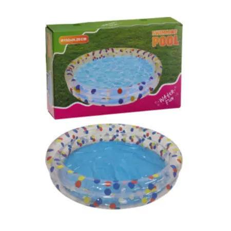 Zwembad Rond Stippen Print 150